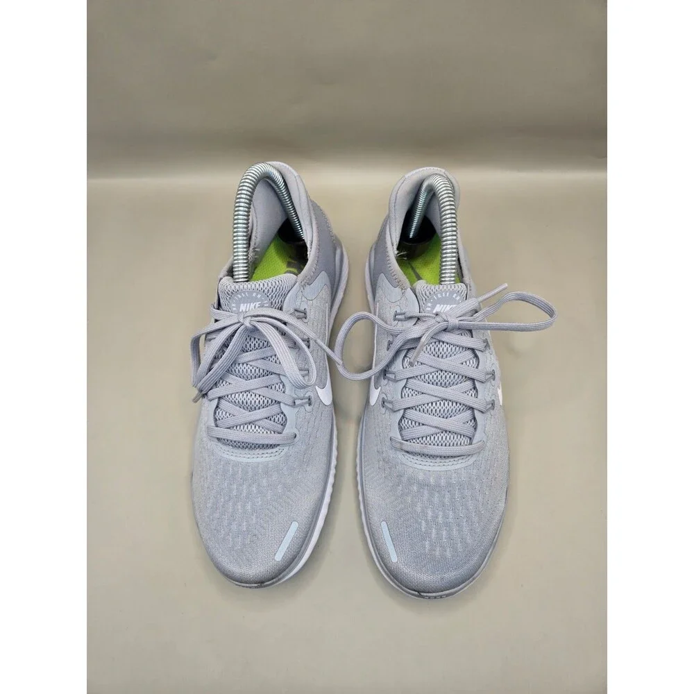Nike Free RN 2018 Shoes Women's 7 Wolf Grey Running Athletic Barefoot Sneakers